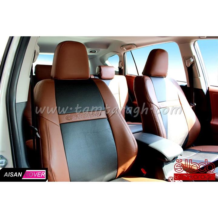 روکش صندلی چرم تویوتا رافور کد 3  برند آیسان Aisan Toyota Rav4 Code 3  seat Cover